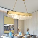 Loft Industry Modern - Shine Discs V2 Line Chandelier